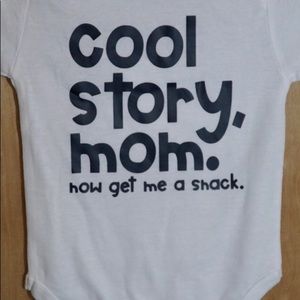 Handmade Baby onesies and toddler tops